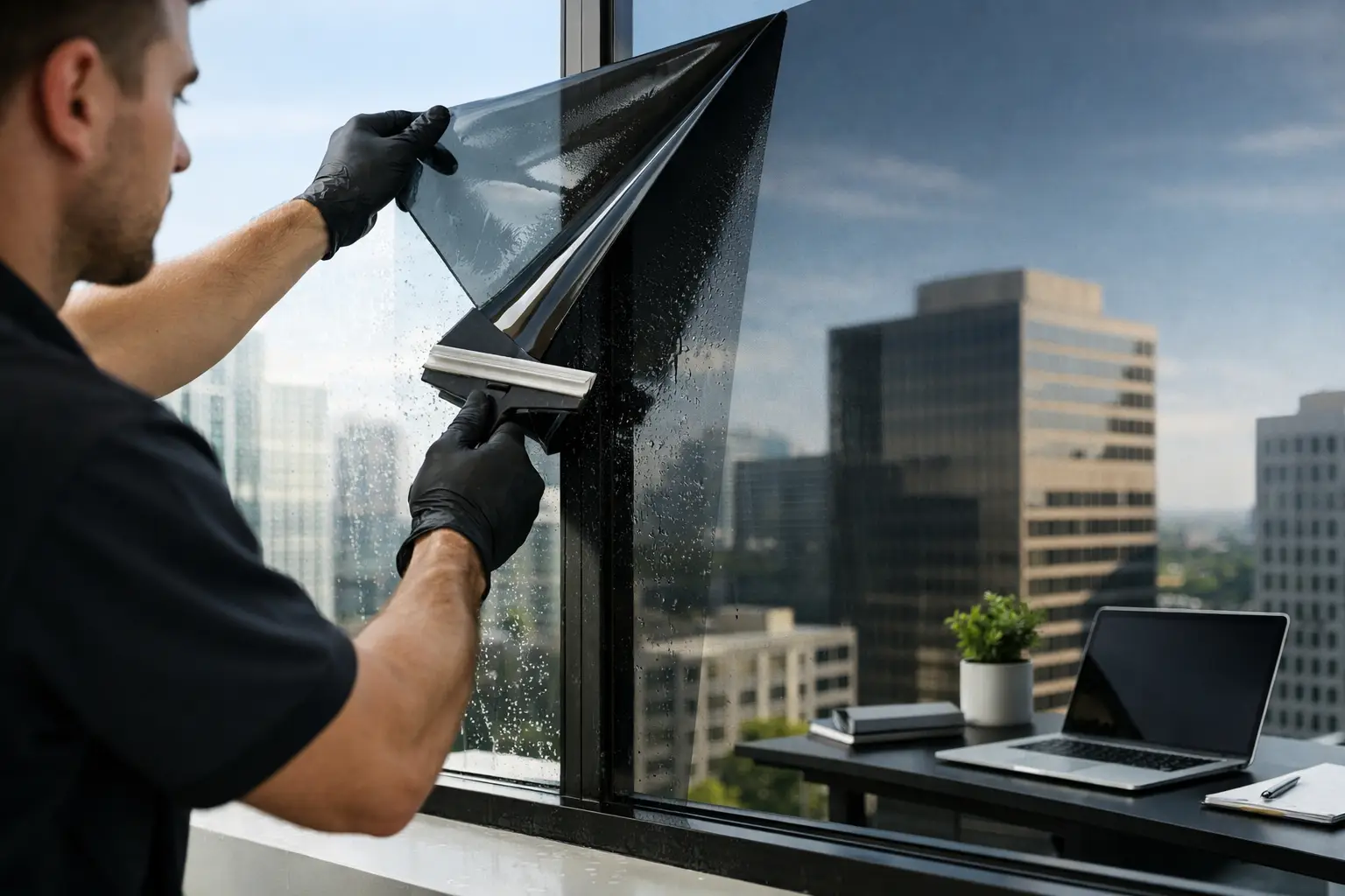 How to Tint Office Windows the Right Way