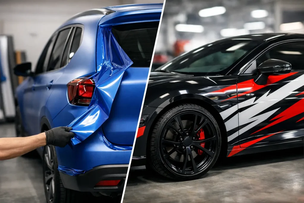 Wrapped Vehicles vs Decals: Which Fits Your Ride?