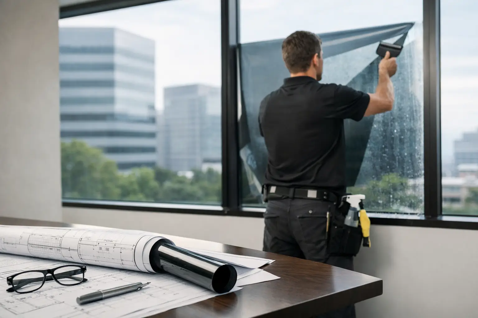 How to Plan Commercial Window Tinting Right