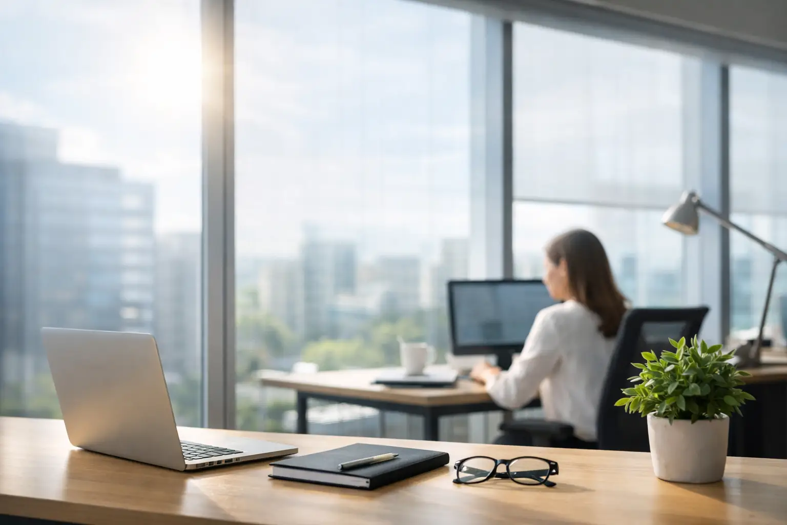 How to Reduce Office Window Glare Without Blocking Light