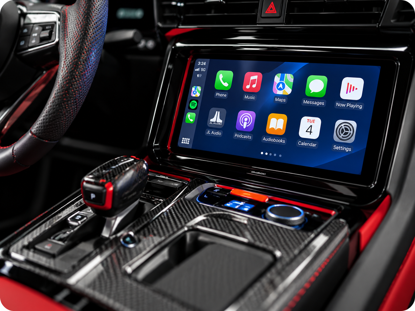 Tint Station car audio installation