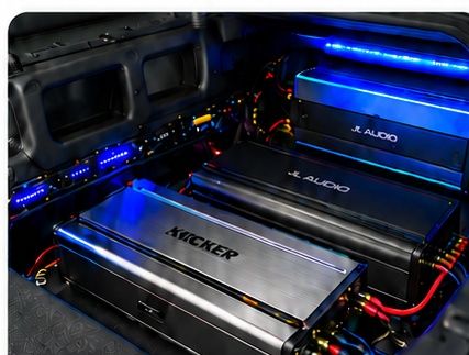 Custom car audio installs